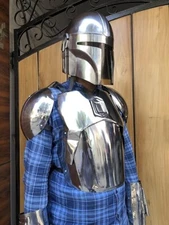 Medieval Mandalorian Inspired  Armor  Movie Cosplay Greek Halloween  LARP