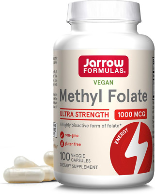   Methyl Folate 1000 Mcg, Dietary Supplement, Methyl Folate for Cellular Ener...