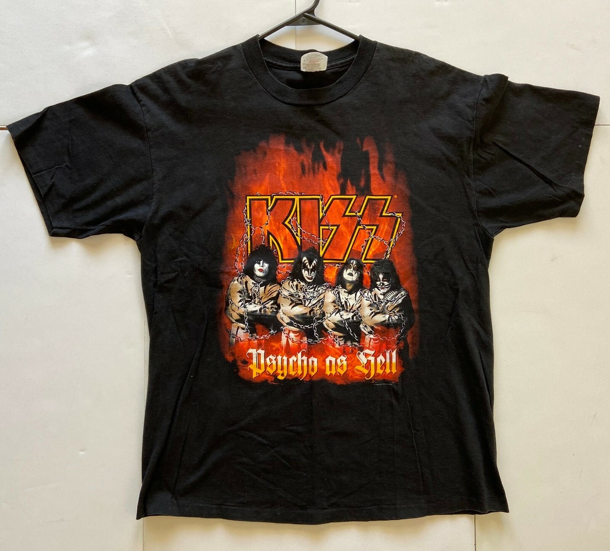 Vintage KISS T-Shirt Psycho Circus Psycho As Hell XL UNWORN 1998