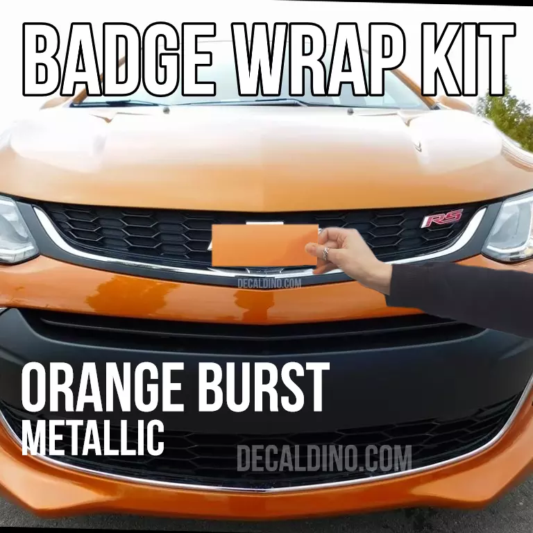 Orange chevy bowtie deals