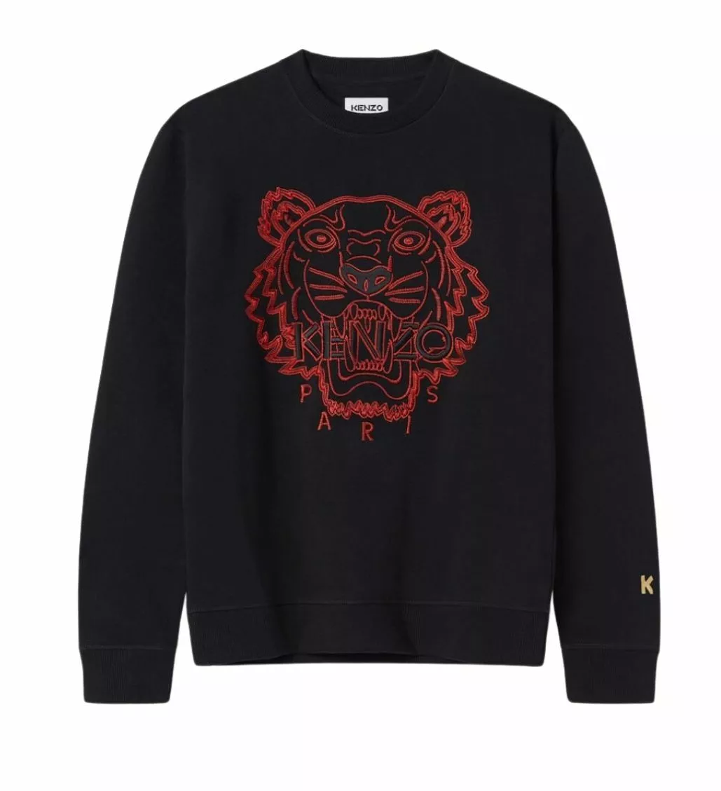 Kenzo Limited Edition Tiger Logo Embroidered Chinese New Year