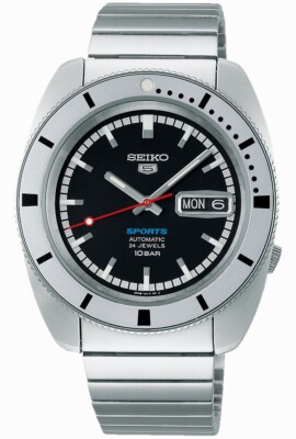 b*i様 Seiko スポーツ5 Seiko 5 Sports 'Pepper Black' 1968 Recreation Limited Men's Watach