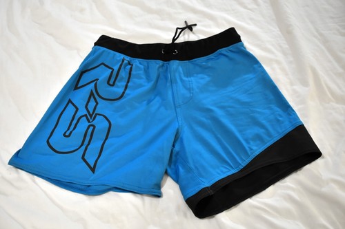 RUFSKIN NUMERIK EIGHT SPORT SHORTS. BLUE. SMALL/MEDIUM. VERY RARE. ๐ GAY INT. - Picture 10 of 20