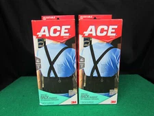 **NEW** Lot of 2 3M ACE Work Belt Level 2 Back Support Removable Suspenders
