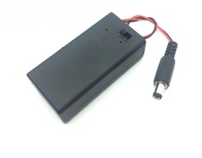 20Pcs Battery Holder Case Storage Box 9V Batteries Route Leads