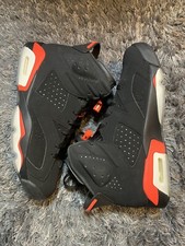 Nike Air Jordan 6 Retro Infrared Black Red 2019 384664-060 Men Size 10 VNDS PADS
