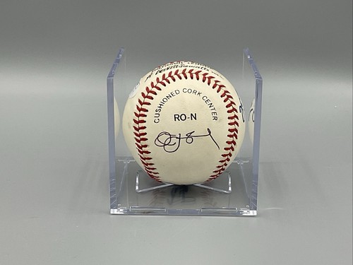 Jim Leyland Tony LaRussa & Roger Craig Signed Baseball Rawlings ONLB JSA - Picture 3 of 4