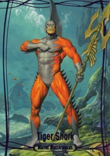 2016 Marvel Masterpieces PURPLE #02 #2 TIGER SHARK 63/199 Single NM/M😍*