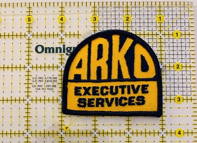 ARKO Executive Services Iron On Patch Georgia Embroidered Security Services