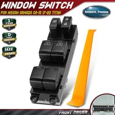 Front Driver LH Power Window Switch for Nissan Armada 2008-2015 2017-2022 TITAN