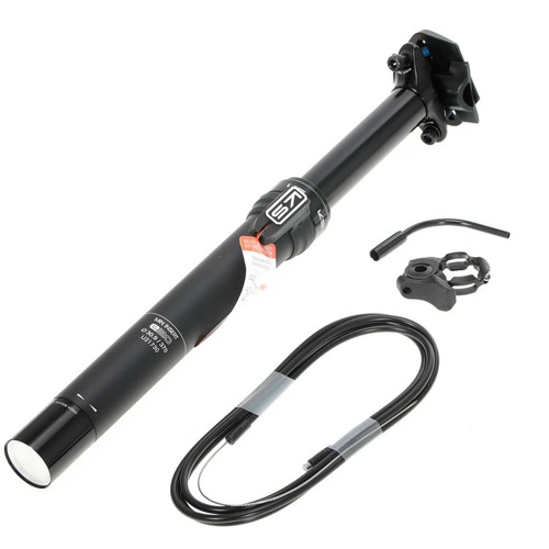 KS E20 externer Tropper Fahrrad Sitzstütze 30,9/31,6 mm x 370/425/480 mm e20 mit Fernbedienung - Bild 2 von 5