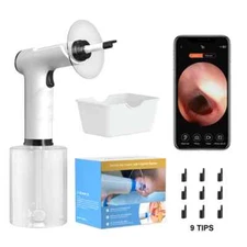 Visible Electric Ear Wax Removal Kit with Spray Safe and Effective Ear Cleaner