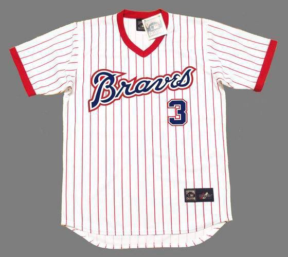 DALE MURPHY Atlanta Braves 1978 Majestic Cooperstown Home Baseball