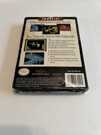 The Immortal (Nintendo NES, 1990) Complete CIB Authentic- Fast Free Shipping!