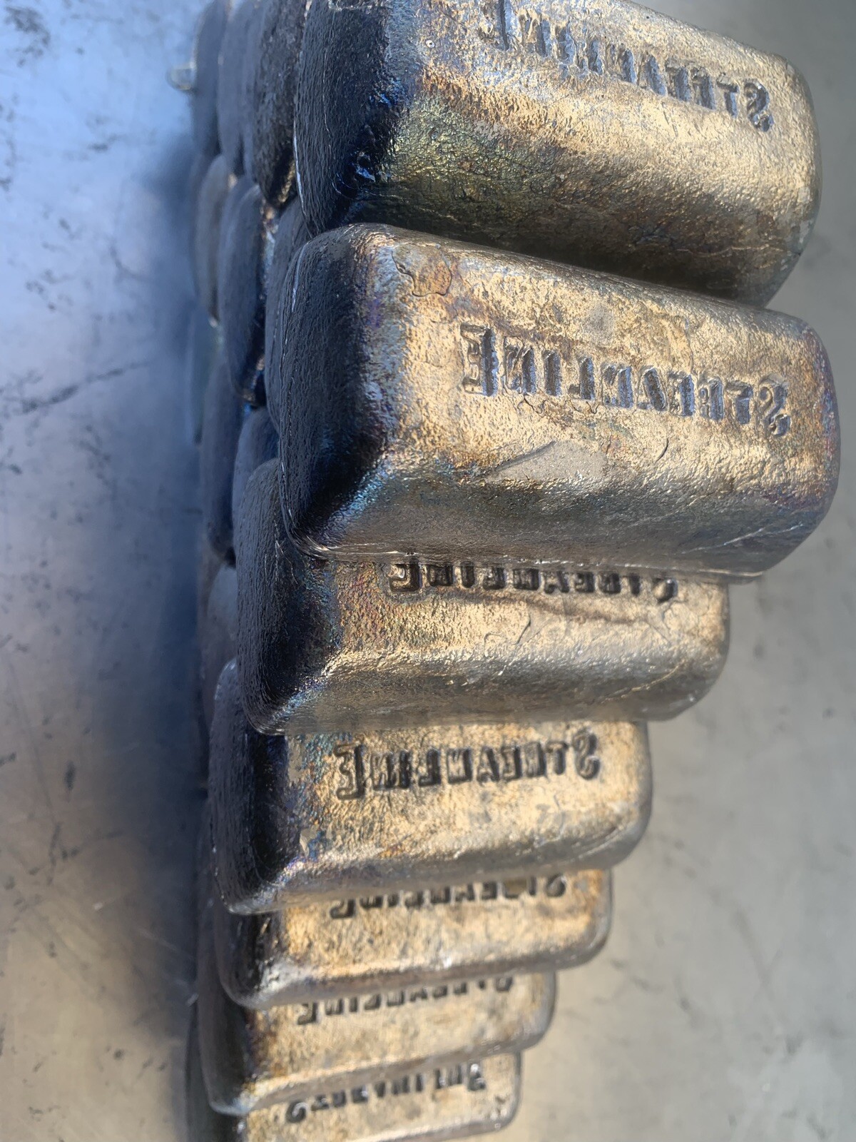 Lead Melting Pot Pure Soft Lead Ingots Pound For Fishing