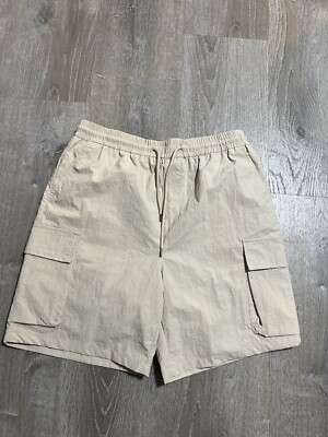 Orig $150 Castro Men's Cargo Shorts Size Large Elastic Waist