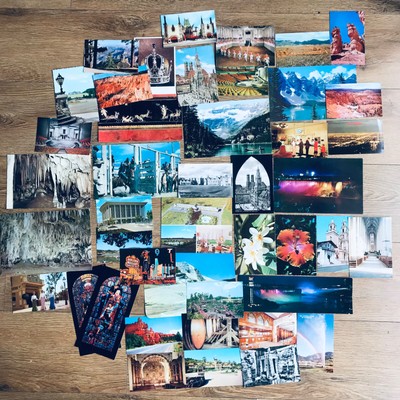 Vintage Postkarten Restposten 41: Kanada, Disneyland, München, unbespieltes Reiseset