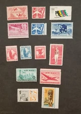 US AIRMAIL Stamp Lot Mint MNH OG Unused T11530