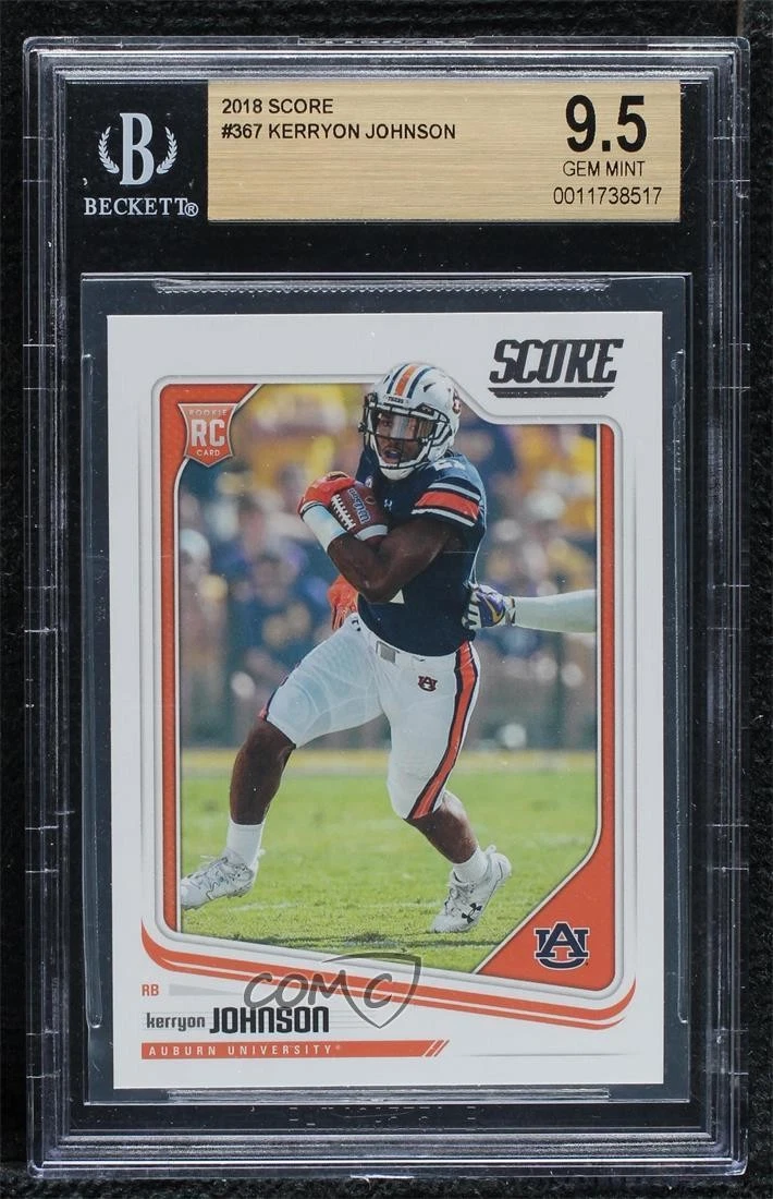 Kerryon Johnson Panini Score #367 Base