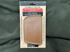 Saddle Mate Hip Conceal Carry Holster Leather Large or Medium Framed  Pistols