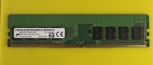Micron 8GB DDR4 SDRAM UDIMM Memory Module (MTA8ATF1G64AZ-2G3B1)