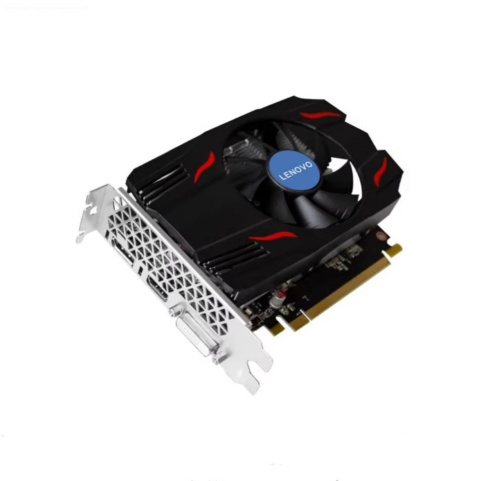 Original Lenovo RX550 4GB GDDR5 Independent Graphics Card HDMI DP DVI HD Display - Image 2 of 4