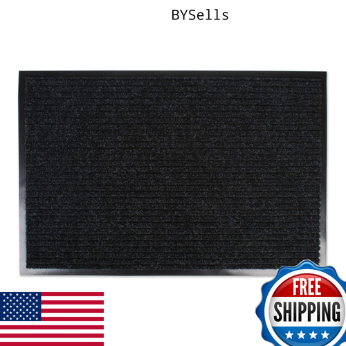 Walk Off Rugs DII Durable Walk Off Utility Indoor/Outdoor Runner 24x36 Charcoal Rug ...