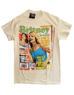Britney Spears Fanzine T-Shirt By Feels So Good Size Small