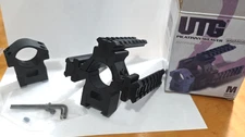 UTG Picatinny/Weaver tri-rail ring set RG178-25WM