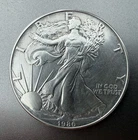 1986 U.S. Mint American Silver Eagle One Dollar 1 oz .999 Silver Coin