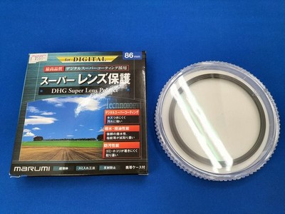 Protective filter (mouth DHG SUPER LENS PROTECT 86MM with MARUMI Digital Used