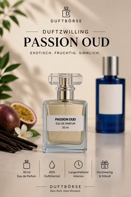 Duftzwilling Passion Oud 30ml Eau de Parfum 40% Duftöl