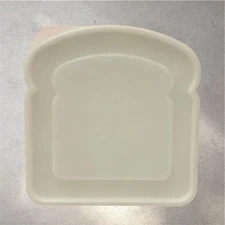 Wonder Bread Sandwich Container Holder Colorful Polka Dot Plastic With Lid 2006