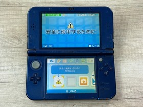 Nintendo New 3DS XL Metallic Blue Console With BOX Japan ver R3426