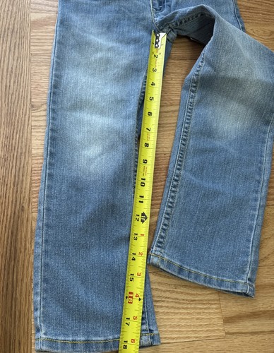 Boys Levi's Strauss 511 Jeans Regular Slim Fit Adjustable Waistband Various 6 R - Picture 6 of 8