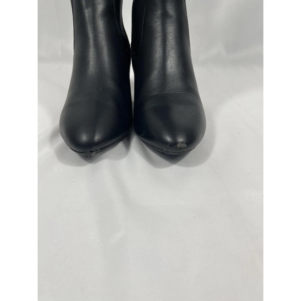 Botas Giani Bernini Talla 6 Negras Maylyneep Tacón Hasta la Rodilla Bloque Espuma con Memoria Alto Foto 3 de 4