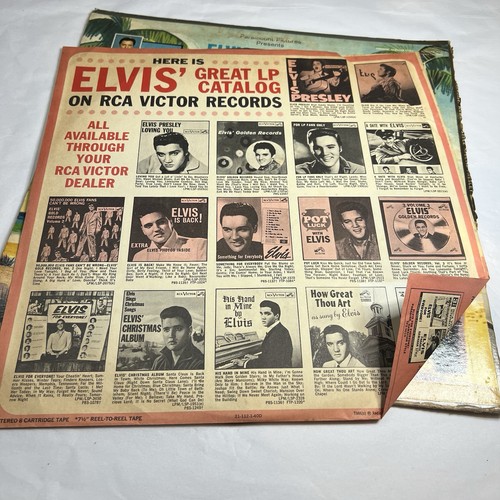 ELVIS - PARADISE, HAWAIIAN STYLE VINYL  1977 RE RCA LSP-3643 - Bild 5 von 7