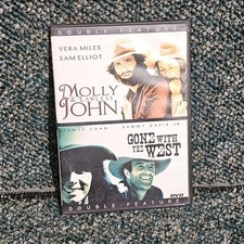 Molly and Lawless John / Gone With the West Double Feature No Case or Artwork
