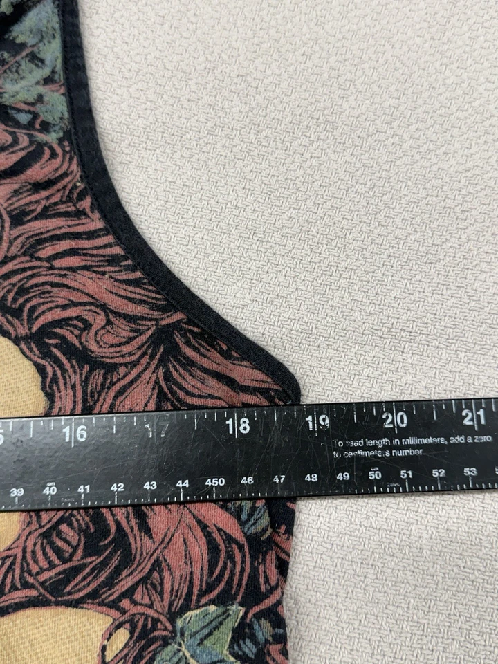 复古 Y2K 铁拳服装顽皮垃圾女式艺术背心 XL 码  — 第 4/4 张图片