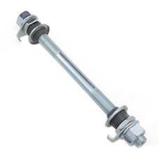 Bike Axle 140mm Bicycle Multiple Speed Front Hub Axle 3/8'' Silver 26 TPI Whe...