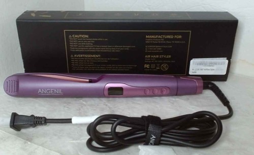 NEW OPEN BOX Angenil HY-099 2 in 1 Hair Straightener and Curler $86.50