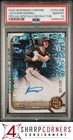 2022 BOWMAN CHROME AUTO SPECKLE REFRACTOR JACKSON MERRILL RC #/299 PSA 10