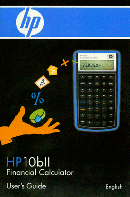 NEU HP-10BII Benutzerhandbuch Handbuch (kein Taschenrechner) | eBay