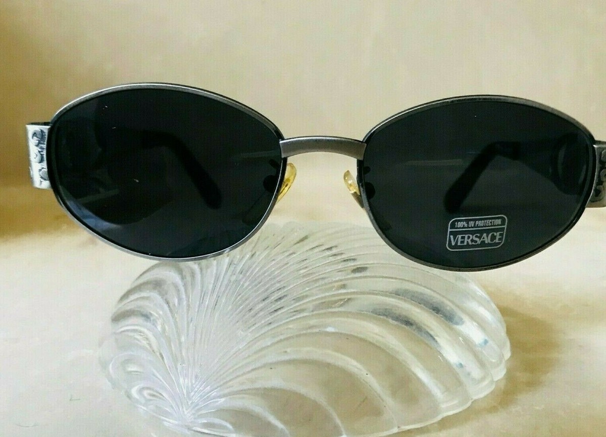 VERSACE AUTHENTIC VINTAGE 90s NEW SUNGLASSES MOD S51 COL943 W
