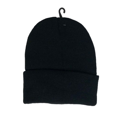 Unisex Las Vegas Raiders Beanie Skull Cap Cuff Winter Warm Black One Size NEW - Picture 2 of 2