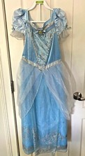 Disney Store Cinderella Princess Deluxe Gown Costume size L 10