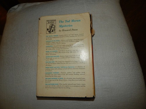 THE JINX SHIP HOWARD PEASE - TOD MORAN MYSTERY 1927 - DOUBLEDAY - Imagen 6 de 7