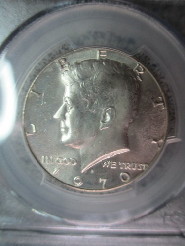 1970-D medio dólar Kennedy - PCGS MS65 - MONEDA COMO NUEVA CERTIFICADA POR EL ESTADO COMO NUEVA 65 - Imagen 4 de 11