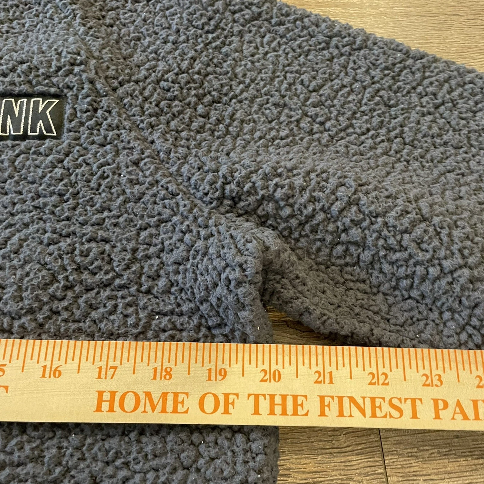 UNDERCOVER Felpa con cappuccio Victoria’s Secret rosa fuzzy in pile taglia XS 1 2 zip grigia