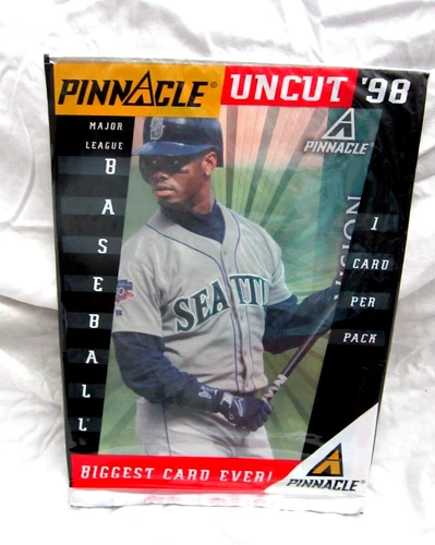 Ken Griffey Jr 1998 Pinnacle UnCut Dufex Parallel 19"x13.5" single card-New! - Picture 1 of 2
